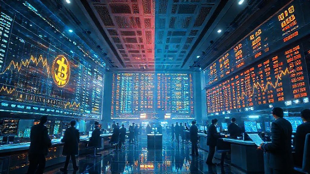 مقایسه بازار رمزارزها با بازارهای سنتی و درسهای مالی سال ۲۰۲۴