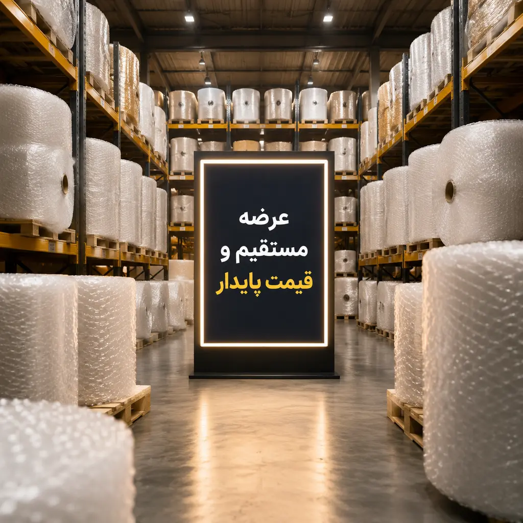 عرضه مستقیم نایلون حبابدار
