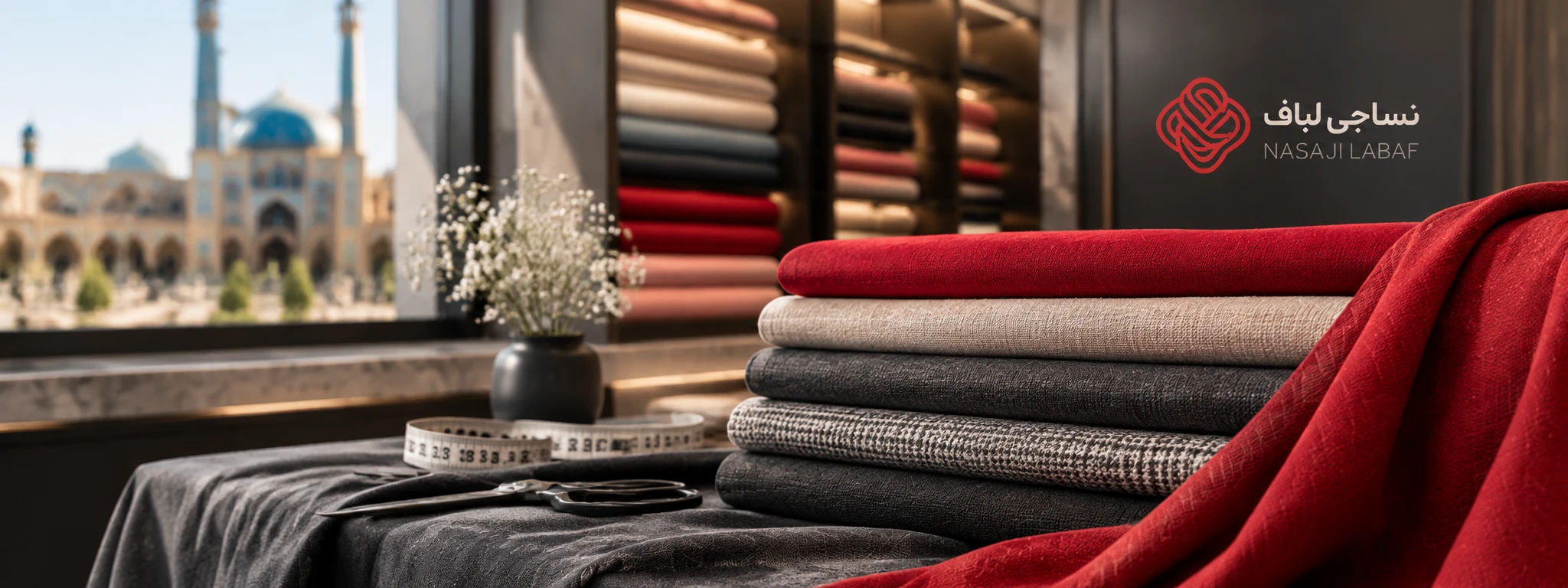 انواع پارچه باکیفیت در نساجی لباف اصفهان
